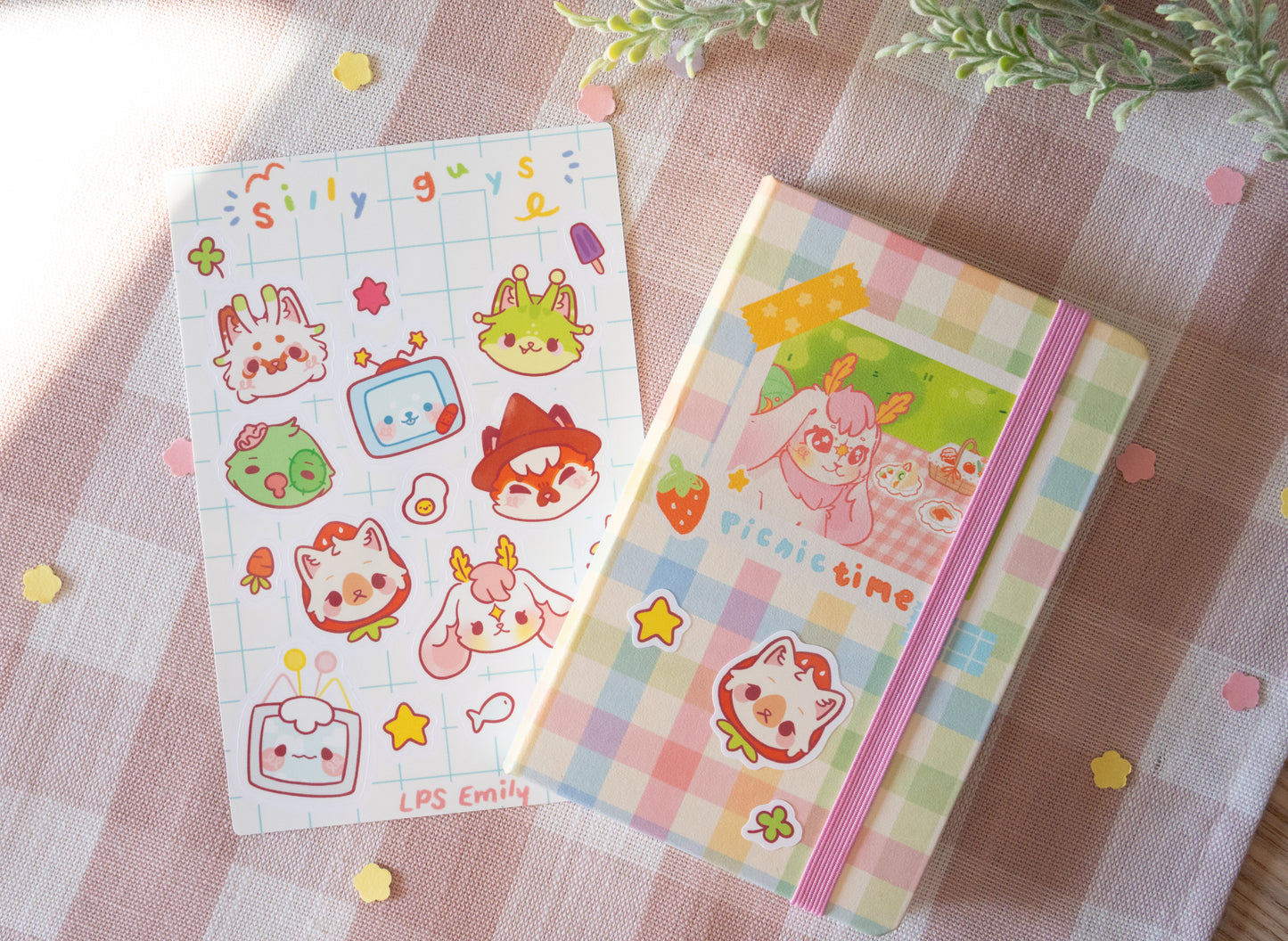 Silly Guys Sticker Sheet