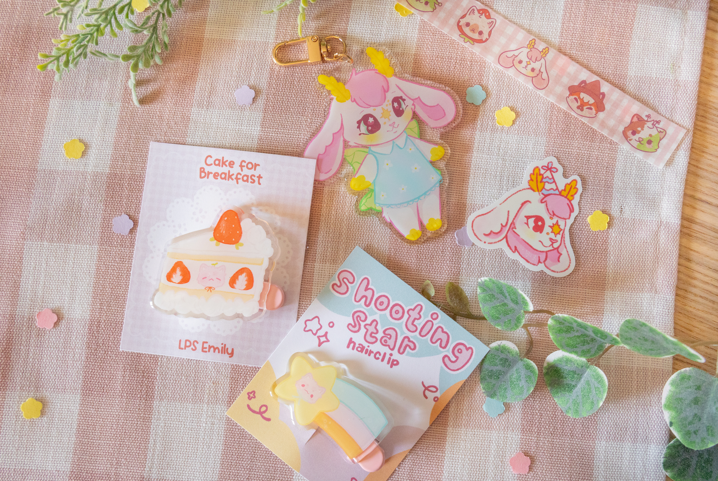 Shooting Star Kitty Clip