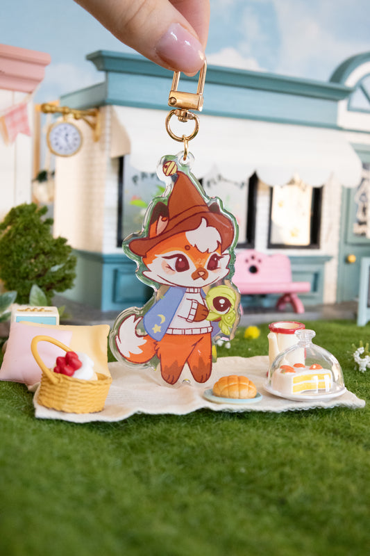 Sybil Fox Acrylic Keychain