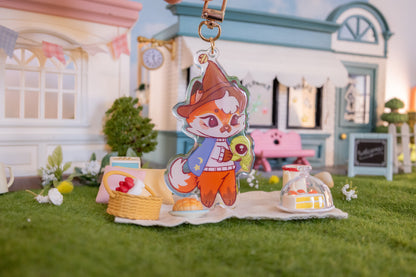 Sybil Fox Acrylic Keychain