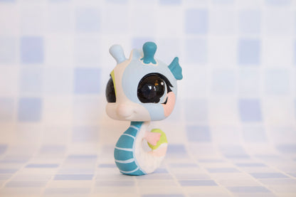 Spring Flora Seahorse