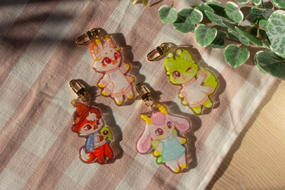 Sybil Fox Acrylic Keychain
