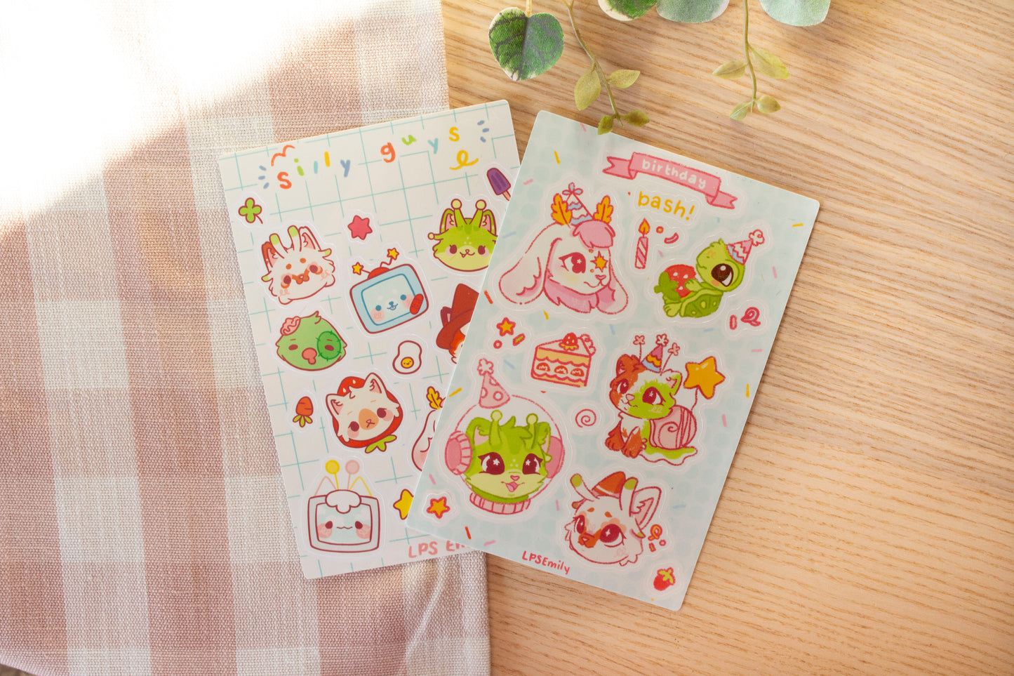 Silly Guys Sticker Sheet