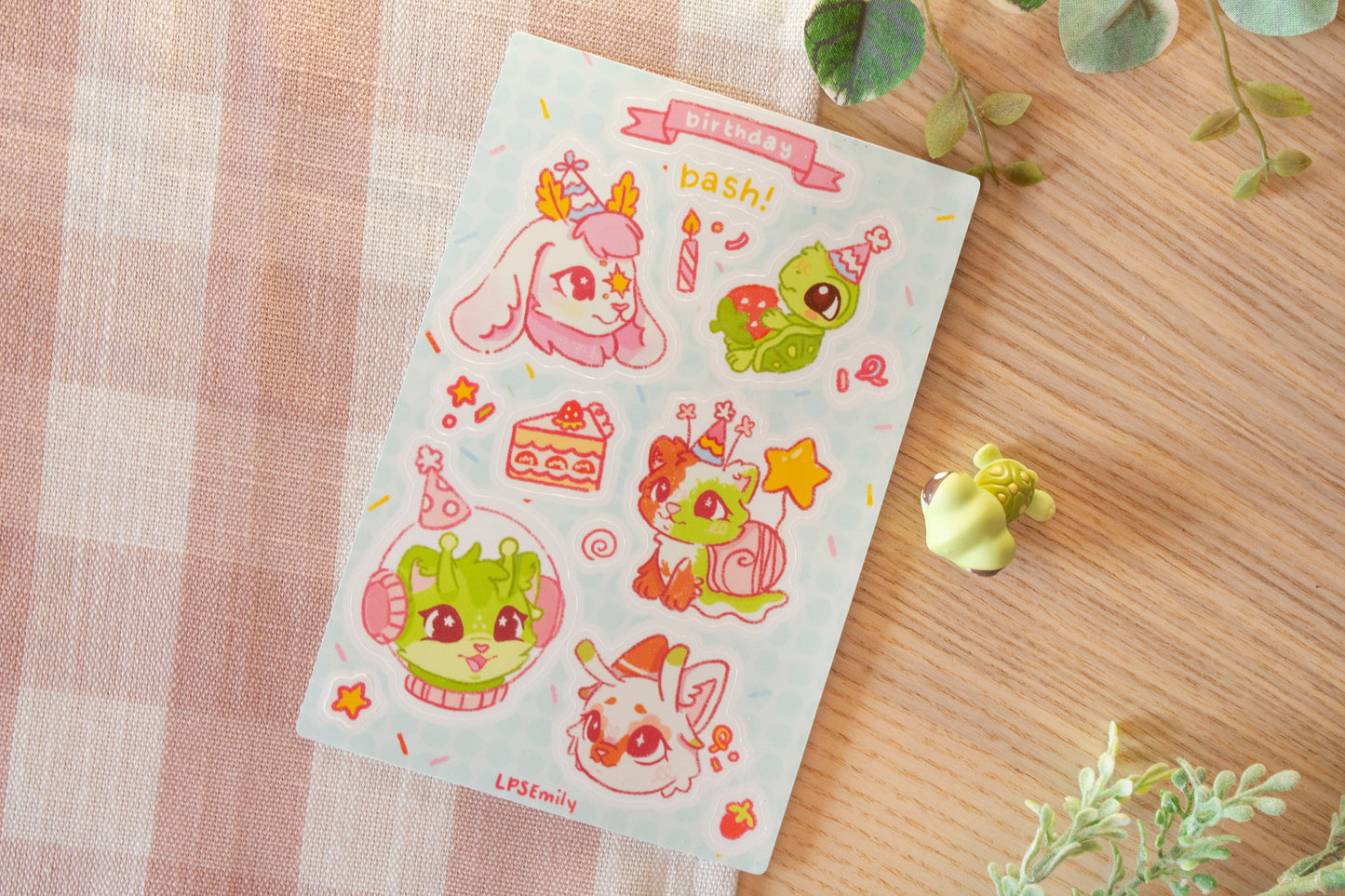 Birthday Bash Sticker Sheet
