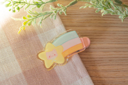 Shooting Star Kitty Clip