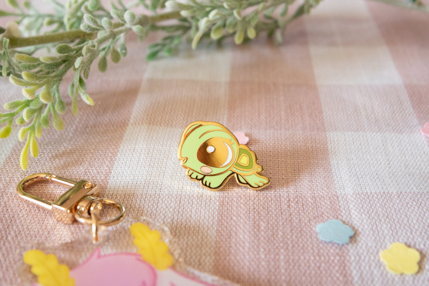 Pippin Baby Turtle Enamel Pin