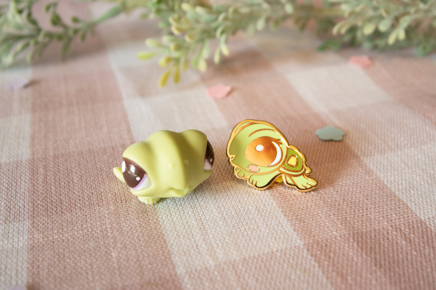 Pippin Baby Turtle Enamel Pin